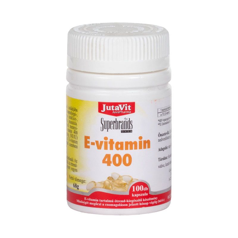JutaVit E-vitamin 400 kapszula