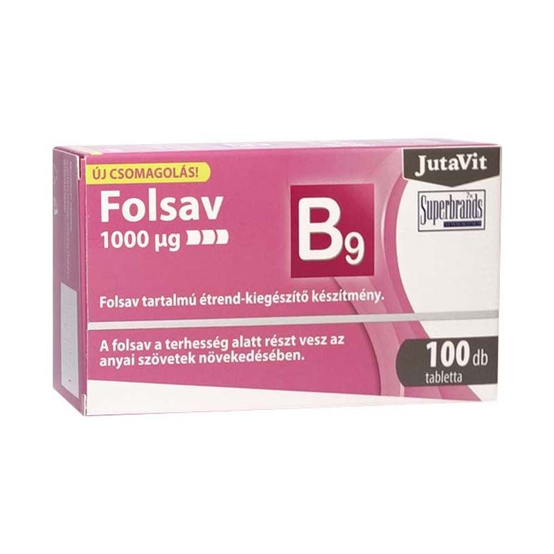 JutaVit Folsav 1000 µg tabletta