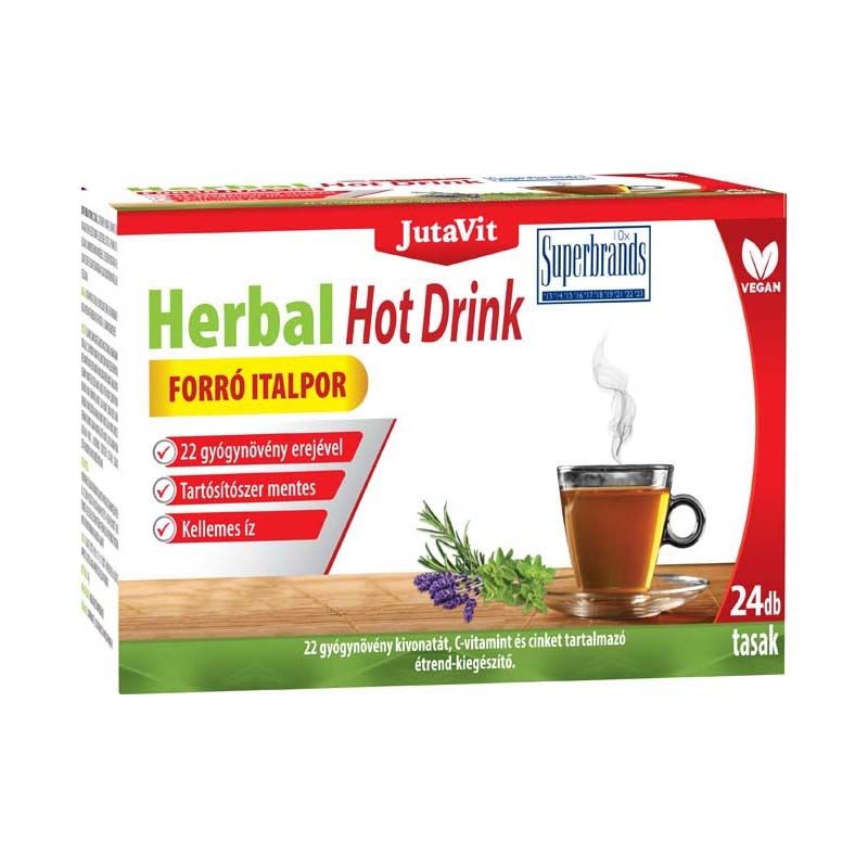 JutaVit Herbal Hot Drink forró italpor felnőtteknek