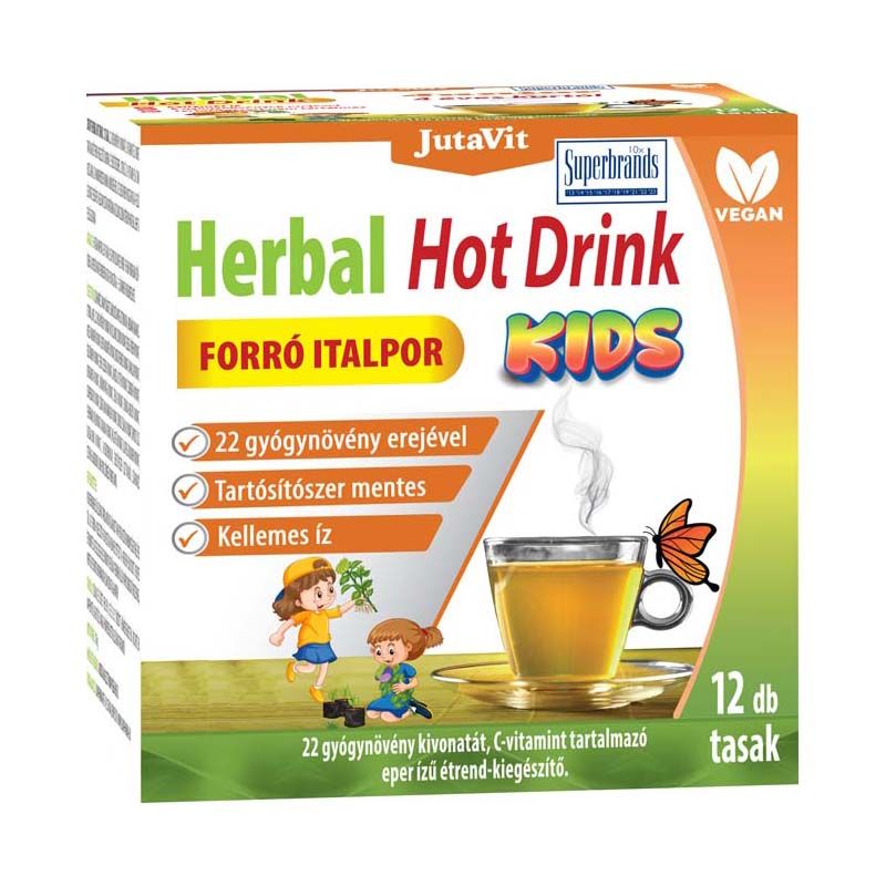 JutaVit Herbal Hot Drink Kids forró italpor gyerekeknek