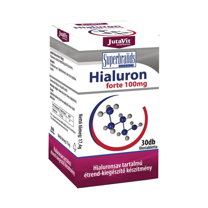 JutaVit Hialuron Forte 100 mg filmtabletta