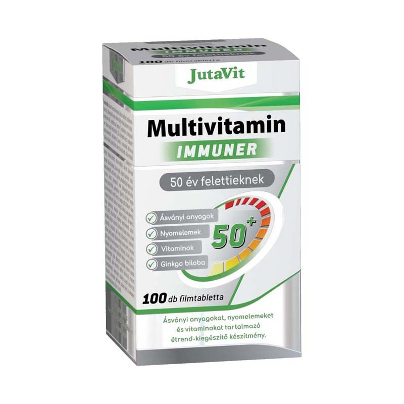 JutaVit Multivitamin Immuner 50+ filmtabletta