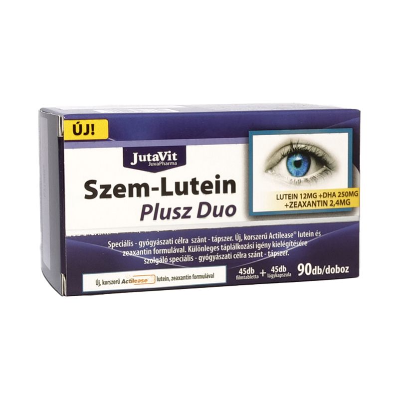 JutaVit Eye Lutein Plus Duo lágy kapszula + filmtabletta