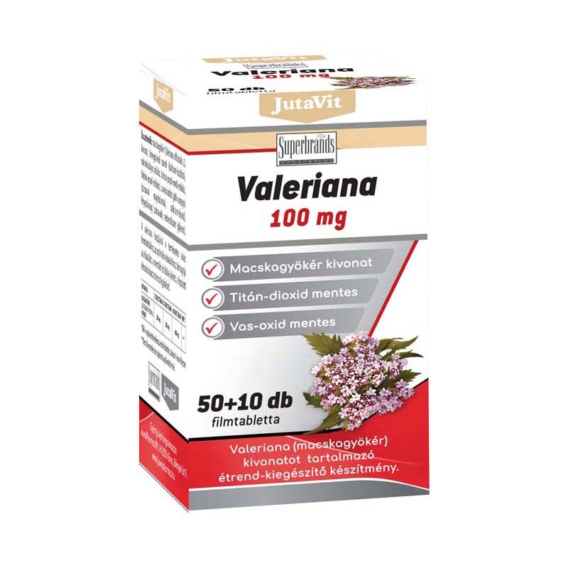 JutaVit Valeriana 100 mg tabletta