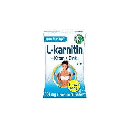 Dr. Chen L-karnitin + króm + cink kapszula – 60db