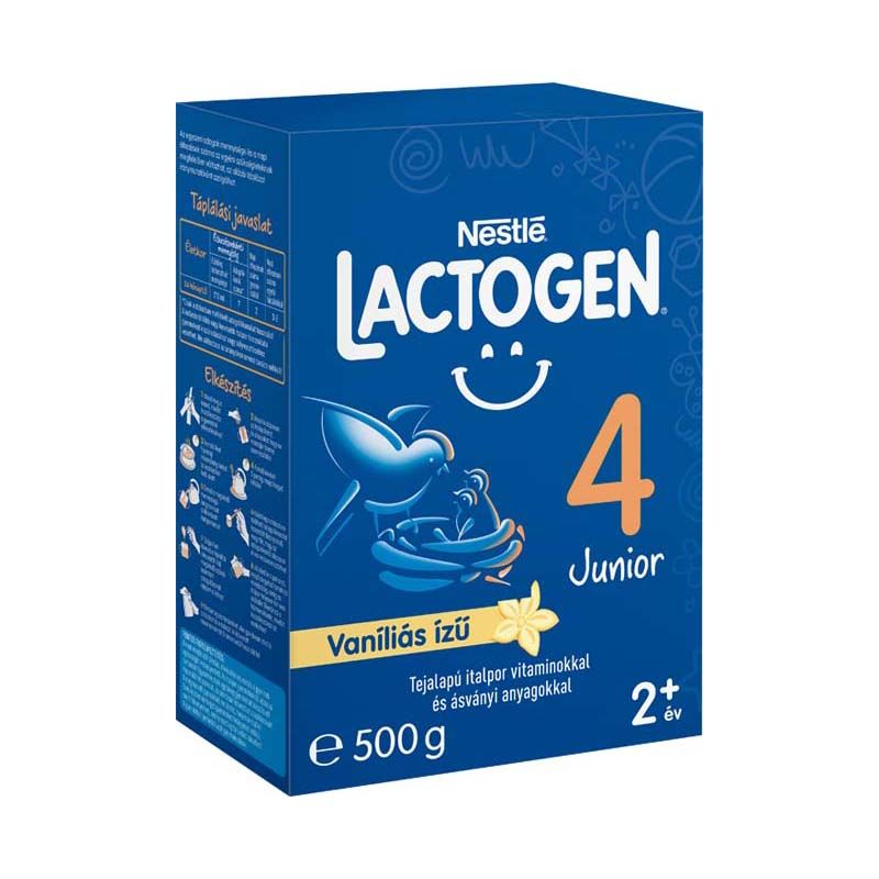 Lactogen Junior 4 vanília ízű tejalapú italpor