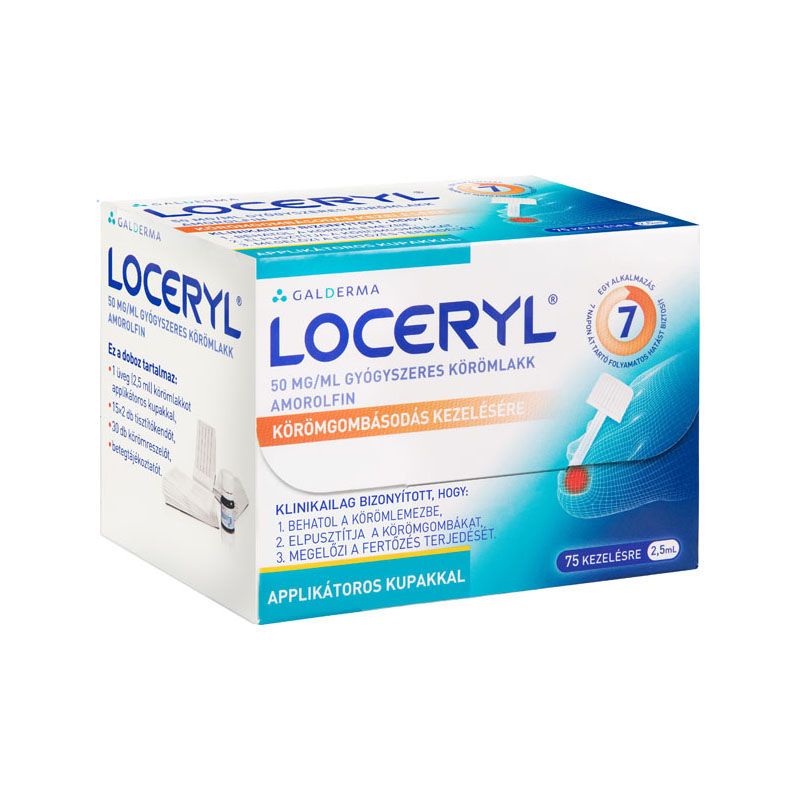 Loceryl 50 mg/ml gyógyszeres körömlakk