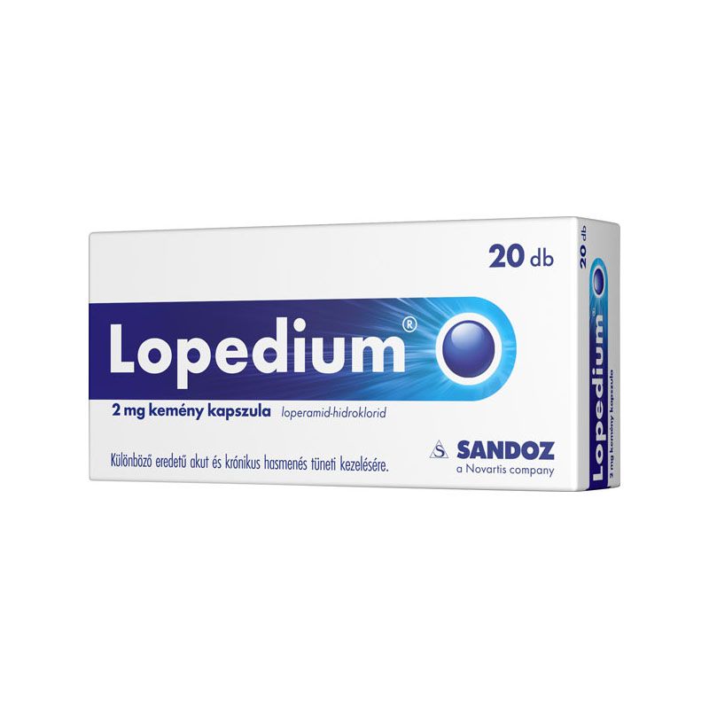 Lopedium 2 mg kemény kapszula