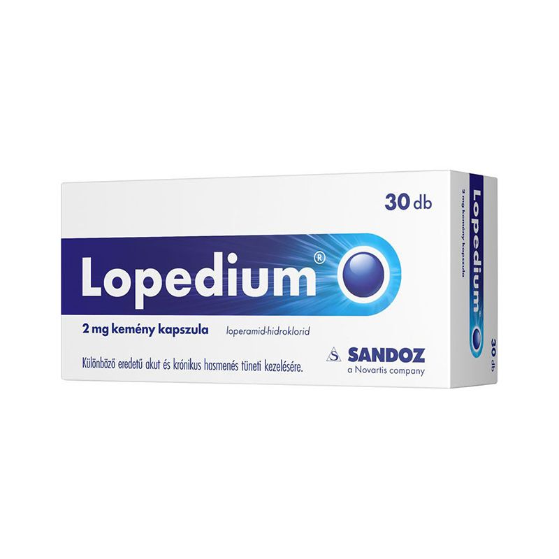 Lopedium 2 mg kemény kapszula