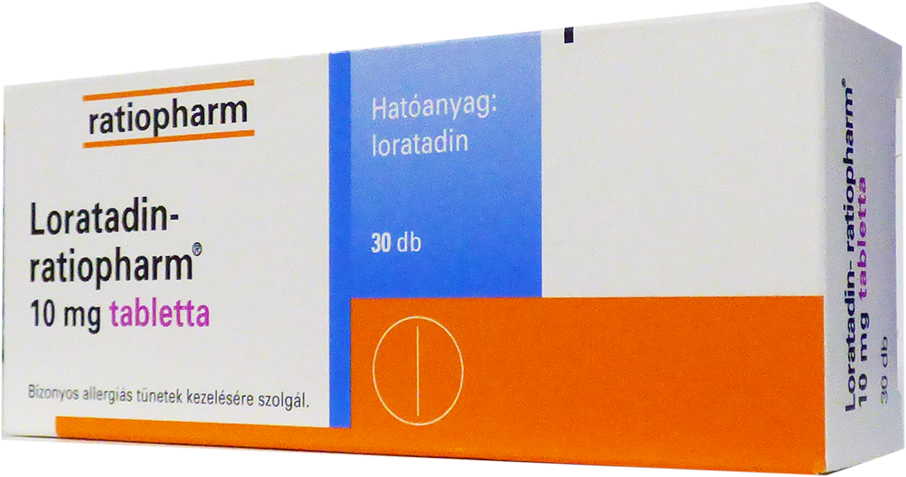 Loratadin-ratiopharm 10 mg tabletta
