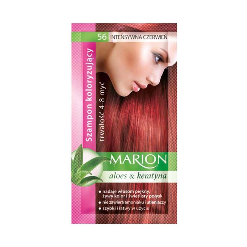 Marion hajszínező sampon 56 intenzív vörös