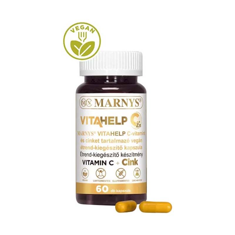 Marnys VitaHelp C-vitamin + Cink kapszula