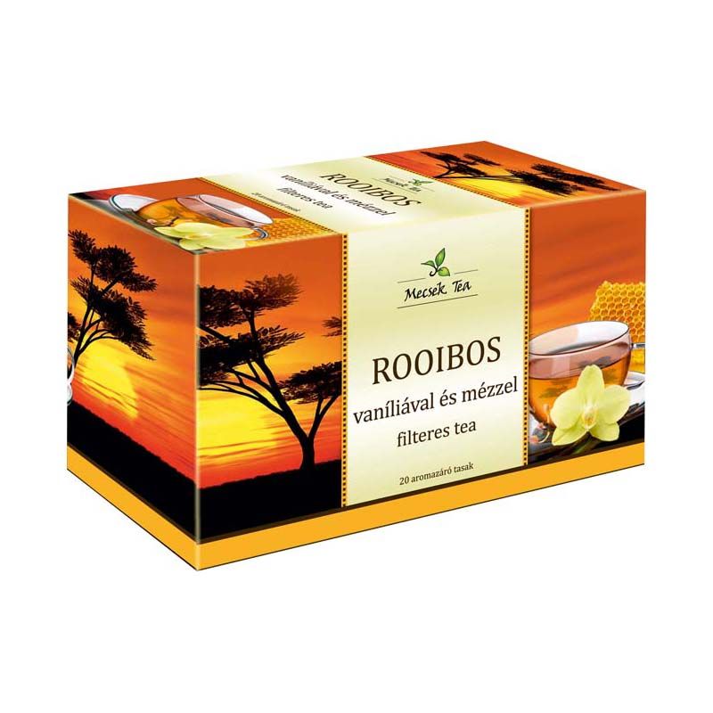 Mecsek Rooibos filteres tea vaníliával és mézzel