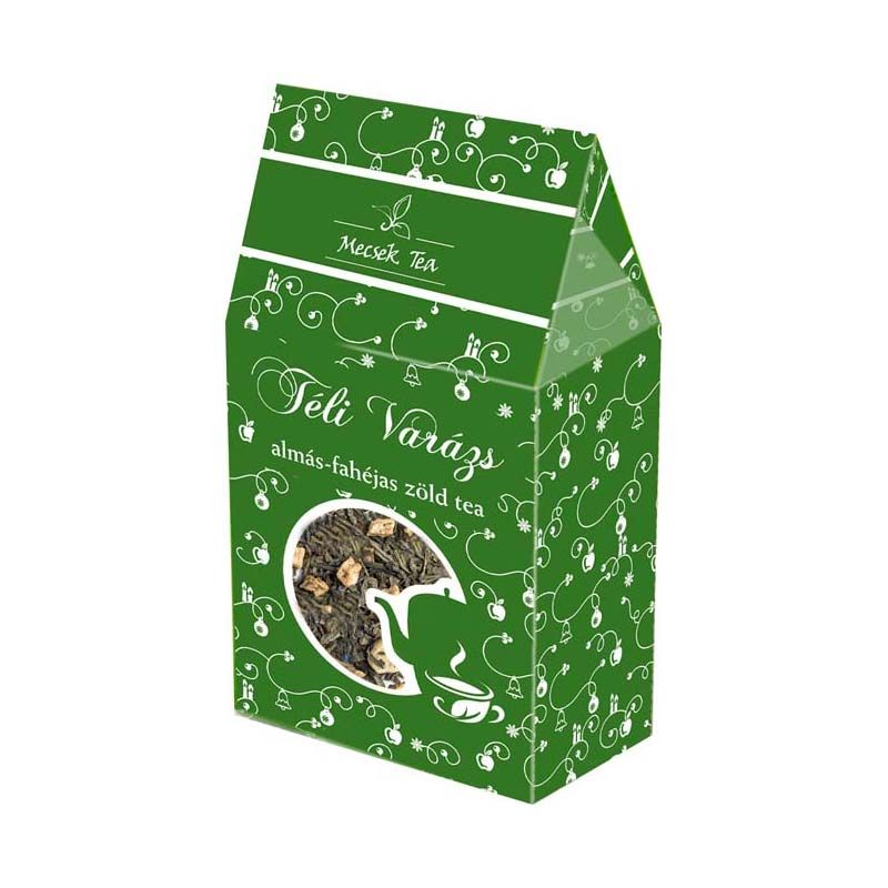 Mecsek Téli Varázs almás-fahéjas zöld tea
