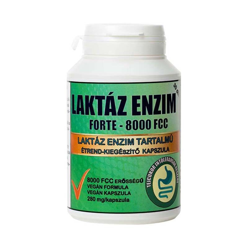 Medaquatica Laktáz Enzim Forte étrend-kiegészítő kapszula