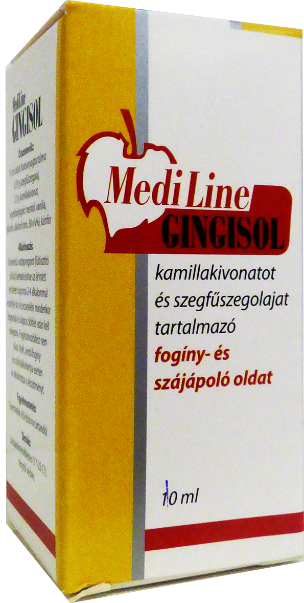 Gingisol íny-szájápoló oldat Mediline - 10ml