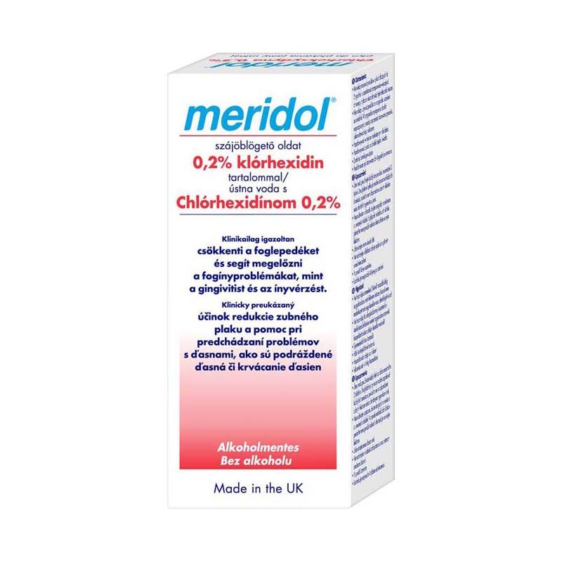 Meridol 0,2% klórhexidin szájvíz