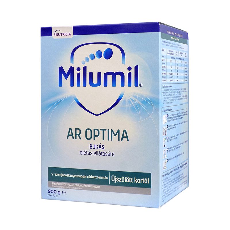Milumil AR Optima speciális élelmiszer bukás diétás ellátására
