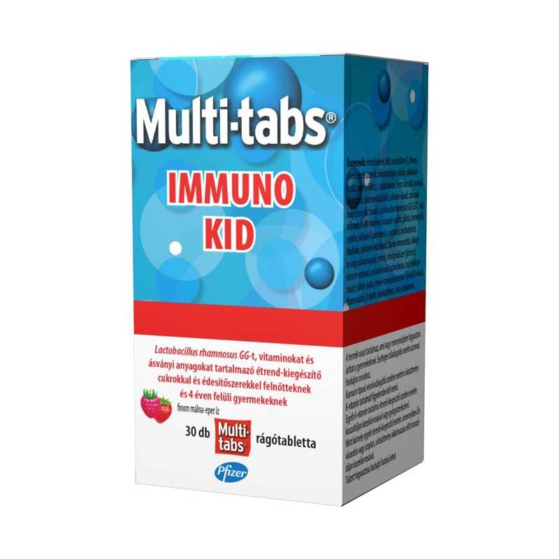 Multi-Tabs Immuno Kid multivitamin rágótabletta