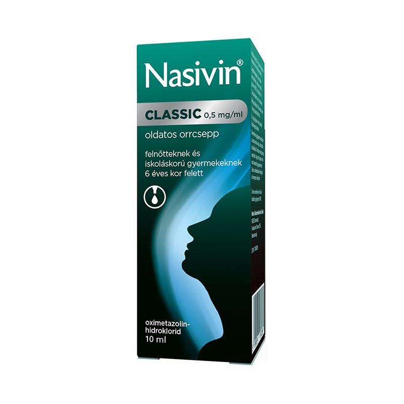 Nasivin Classic 0,5mg/ml oldatos orrcsepp