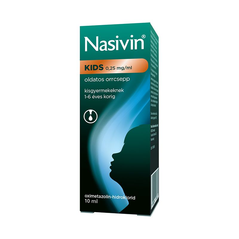 Nasivin Kids 0,25% mg/ml oldatos orrcsepp