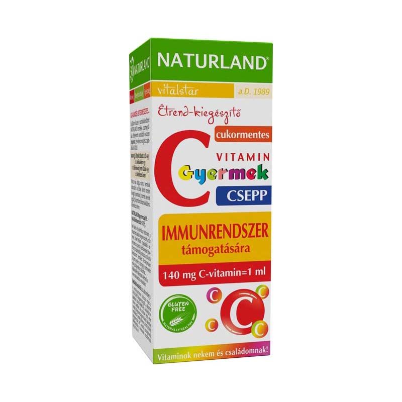 Naturland C-vitamin csepp gyermekeknek