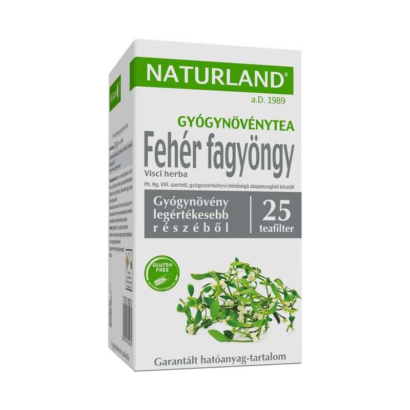 Naturland Fehér fagyöngy filteres gyógynövénytea