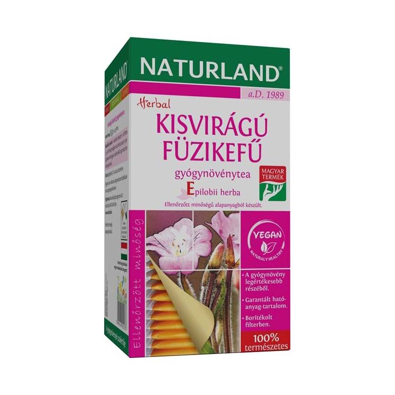 Naturland Kisvirágú füzikefű filteres tea