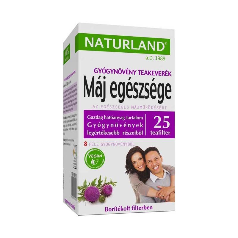 Naturland Máj egészsége filteres gyógynövény teakeverék