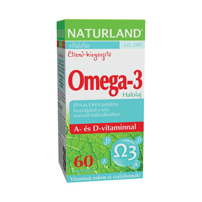 Naturland Omega-3 Halolaj kapszula