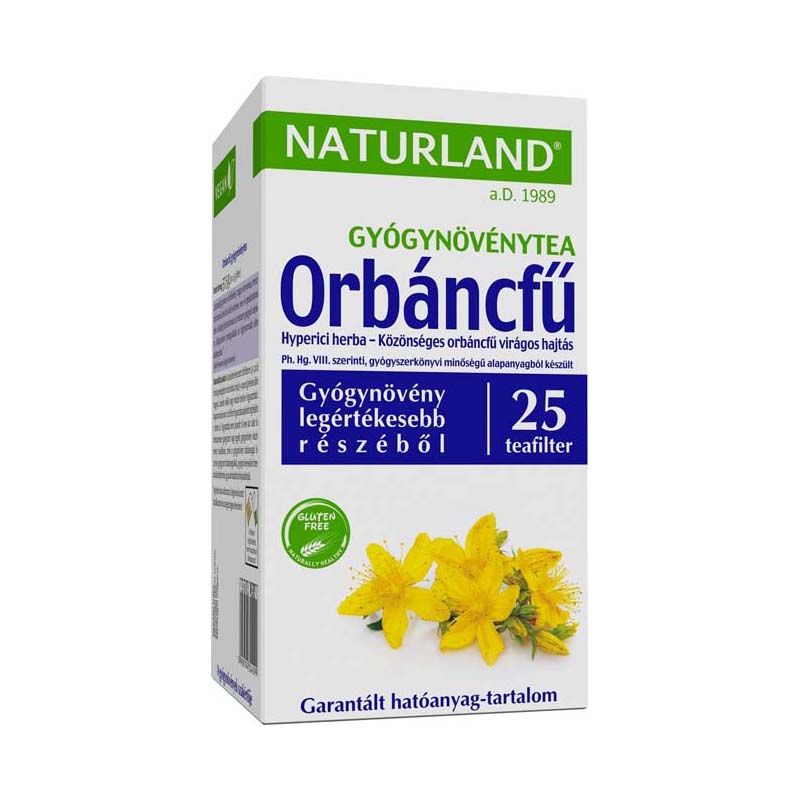 Natruland Orbáncfű filteres gyógynövénytea