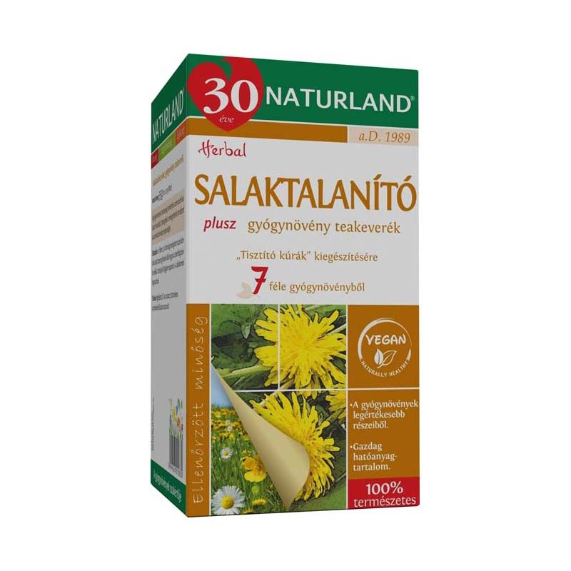 Naturland Salaktalanító plusz filteres teakeverék