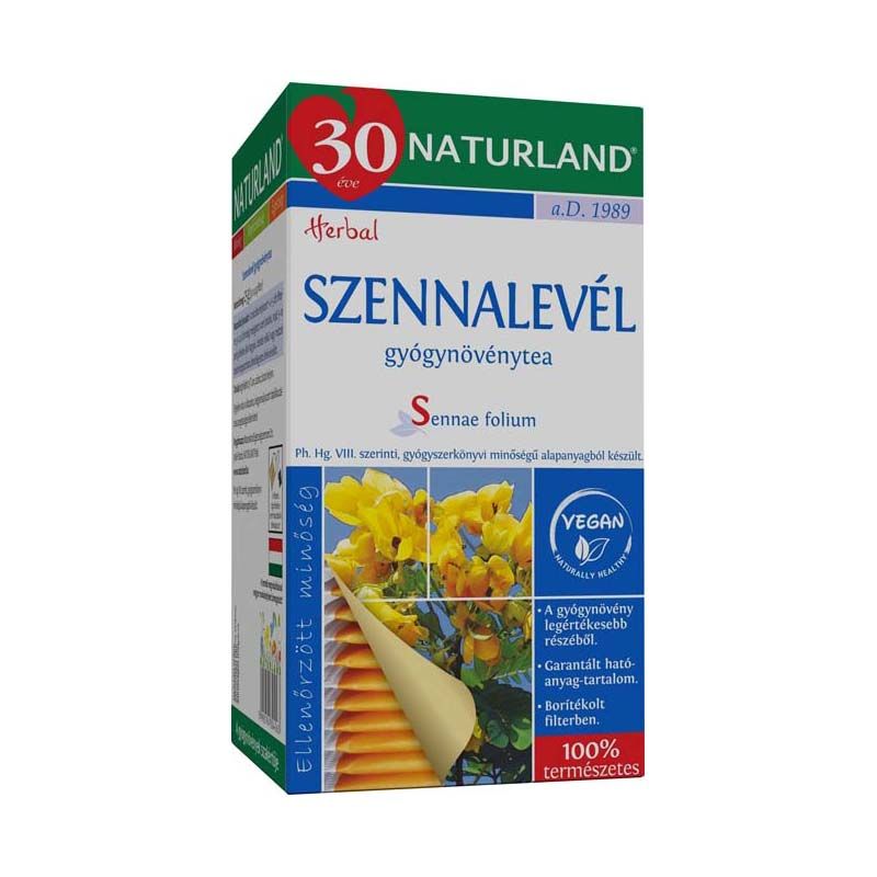 Naturland Szennalevél filteres gyógynövénytea