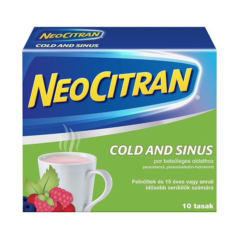 Neo Citran Cold and Sinus por belsőleges oldathoz