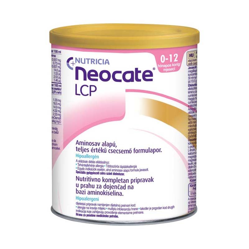 Nutricia Neocate LCP teljes értékű csecsemőtápszerpor