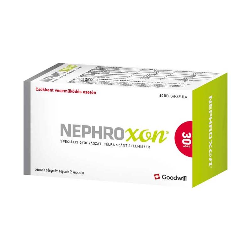 Nephroxon speciális gyógyászati célra szánt élelmiszer kapszula