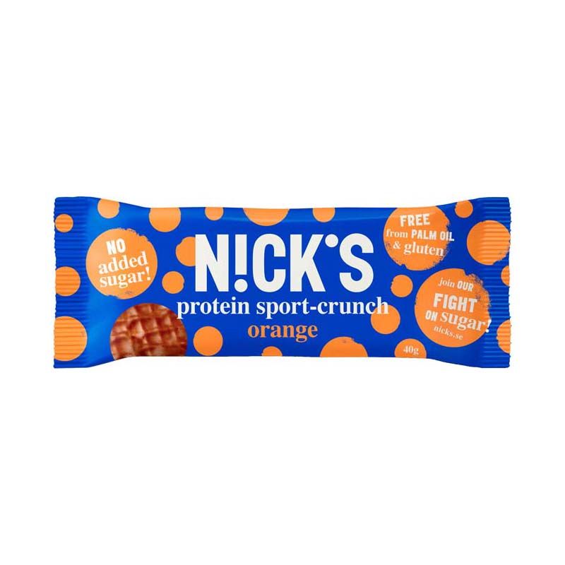 Nicks fehérje szelet 30% fehérje tart.narancsos