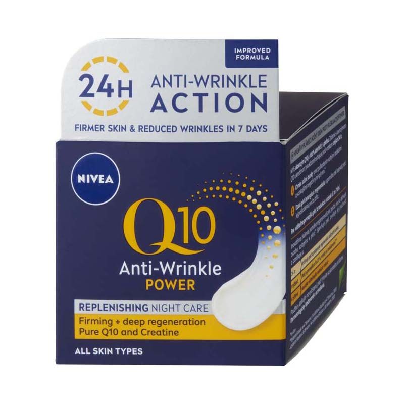 Nivea Q10 Anti-Wrinkle Power ránctalanító éjszakai arckrém