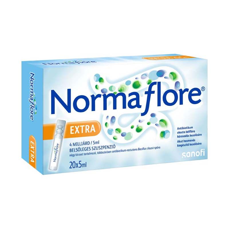 Normaflore Extra 4 milliárd/5 ml belsőleges szuszpenzió
