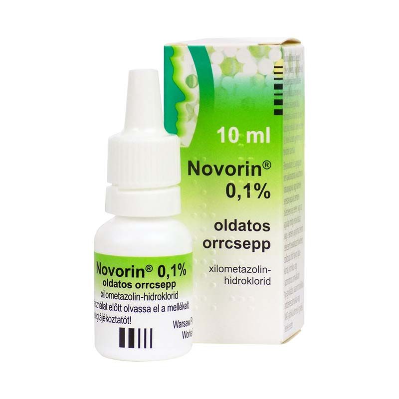 Novorin 0,1% oldatos orrcsepp