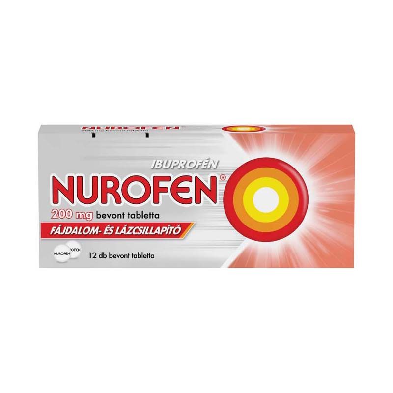 Nurofen 200 mg bevont tabletta