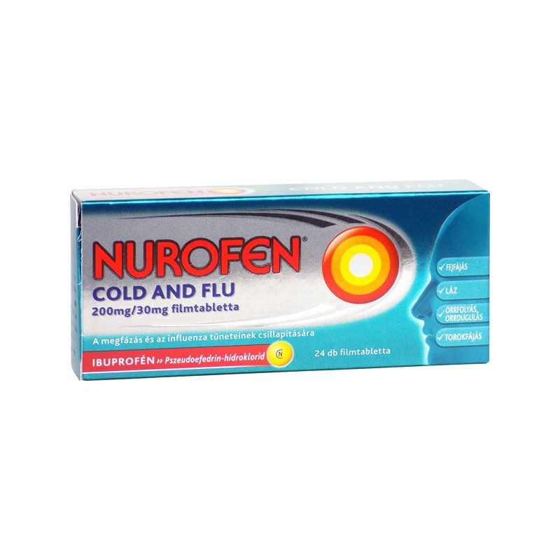 Nurofen Cold and Flu 200mg/30mg filmtabletta