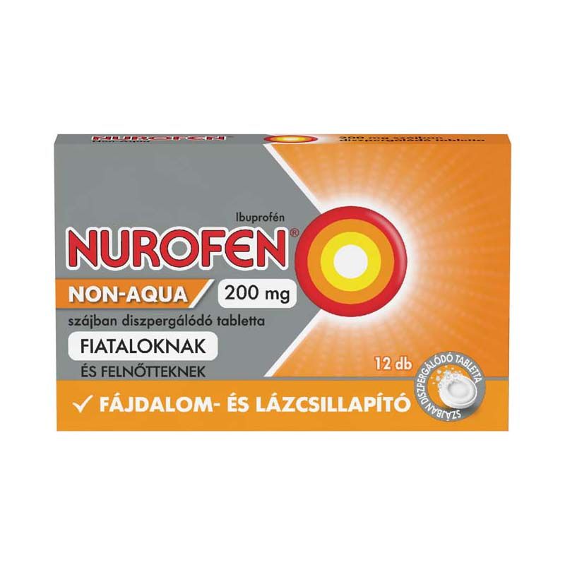 Nurofen Non-Aqua 200 mg szájban diszpergálódó tabletta