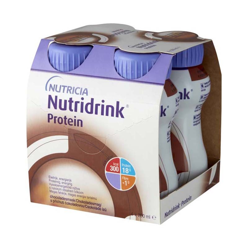 Nutricia Nutridrink Protein csokoládé ízű speciális gyógyászati célra szánt élelmiszer