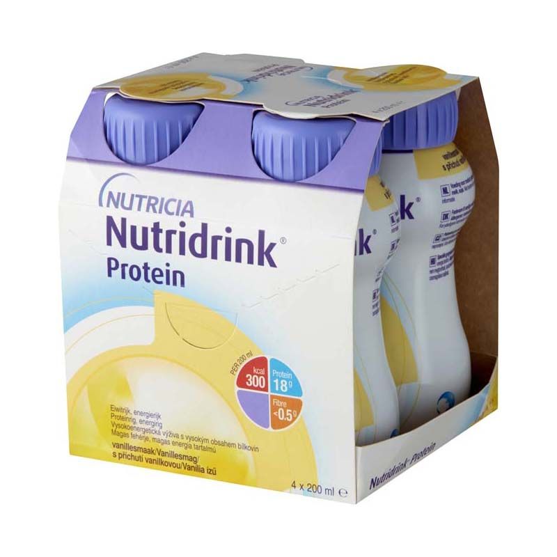 Nutricia Nutridrink Protein vanília ízű speciális gyógyászati célra szánt élelmiszer