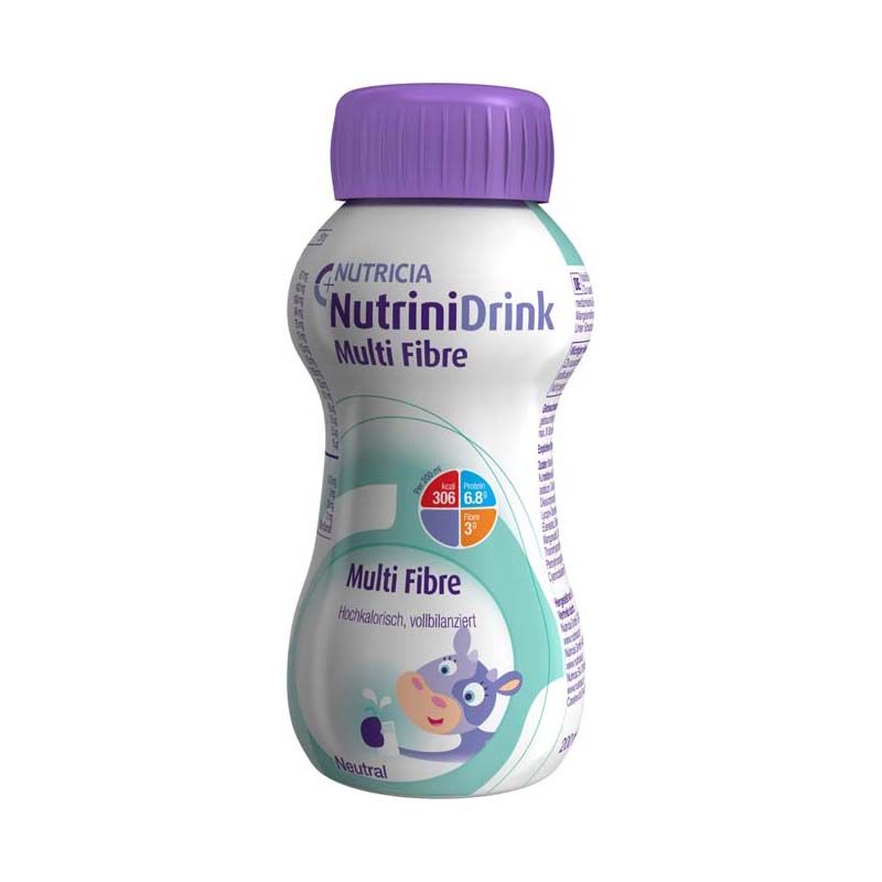 NutriniDrink Multi Fibre ízesítés nélküli speciális élelmiszer