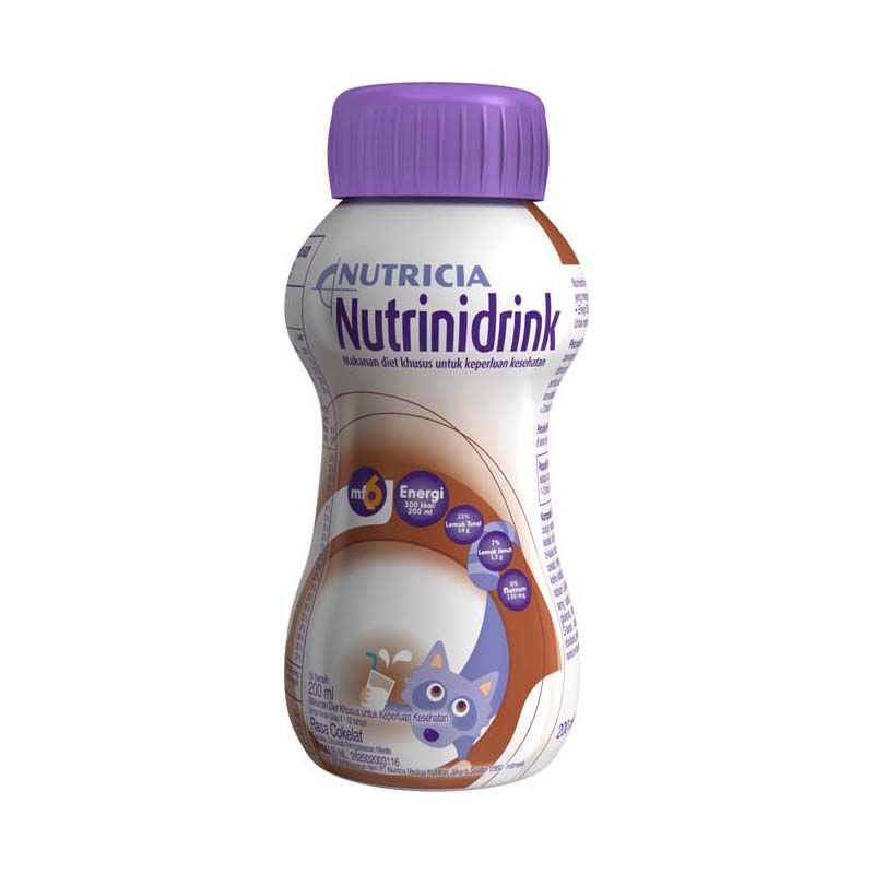 NutriniDrink Multi Fibre csokoládé ízű speciális gyógyászati célra szánt élelmiszer