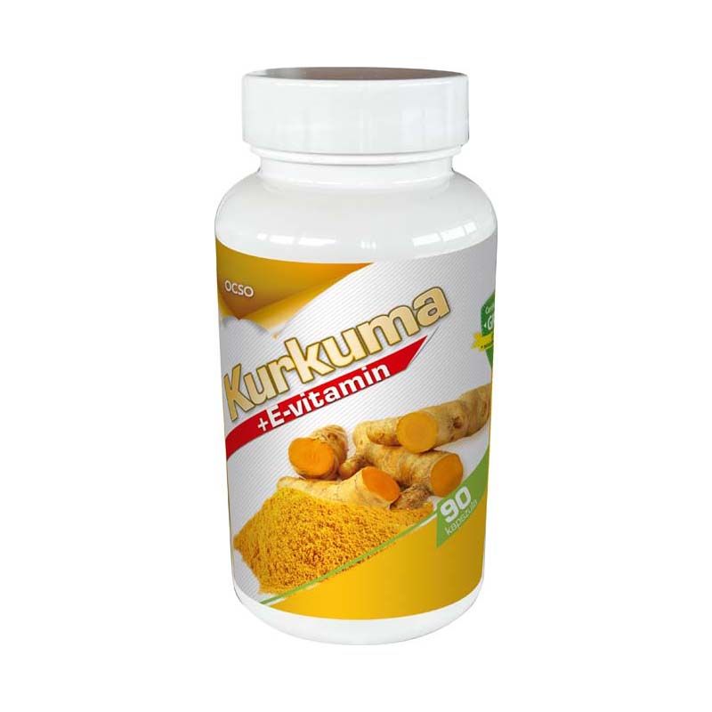 Ocso Kurkuma + E-vitamin kapszula