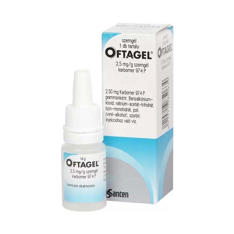 Oftagel 2,5 mg/g szemgél