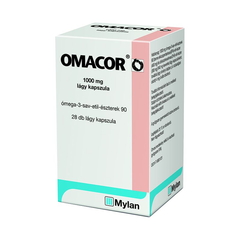 Omacor 1000 mg lágy kapszula